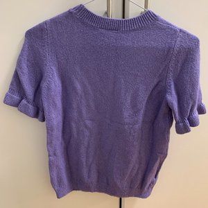 Purple Ann Taylor Sweater Shirt